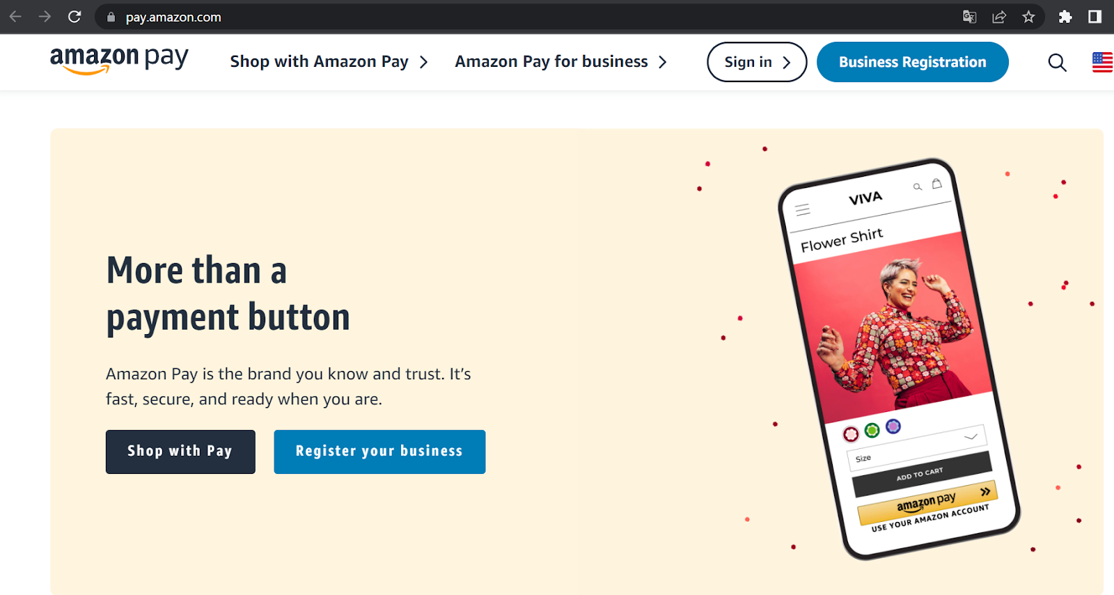 Đăng ký Amazon Pay 
