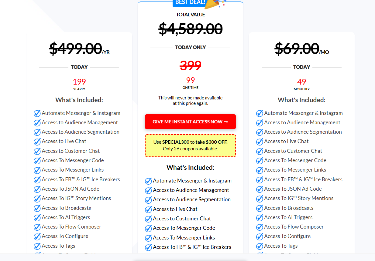 How much does Chatbot Cost?