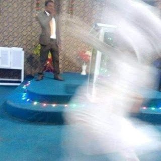 Angel of God Caught on Camera during Church Cross Over service