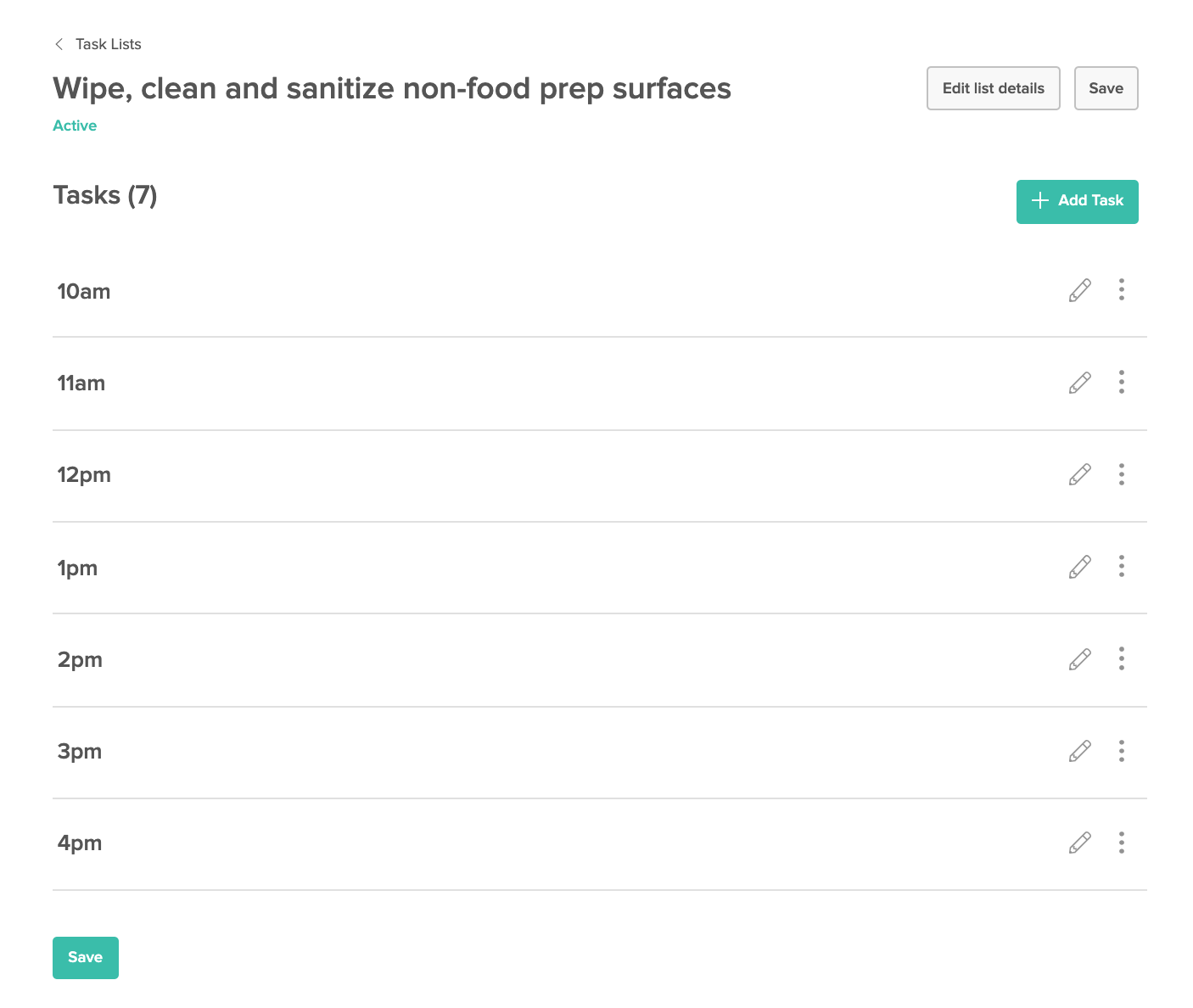 7tasks For Sanitation Checklist 7shifts Support Center