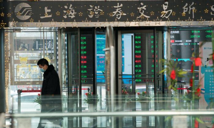 Thị trường chứng khoán Châu Á chao đảo vì lo ngại vỡ nợ bất động sản Trung Quốc và lạm phát