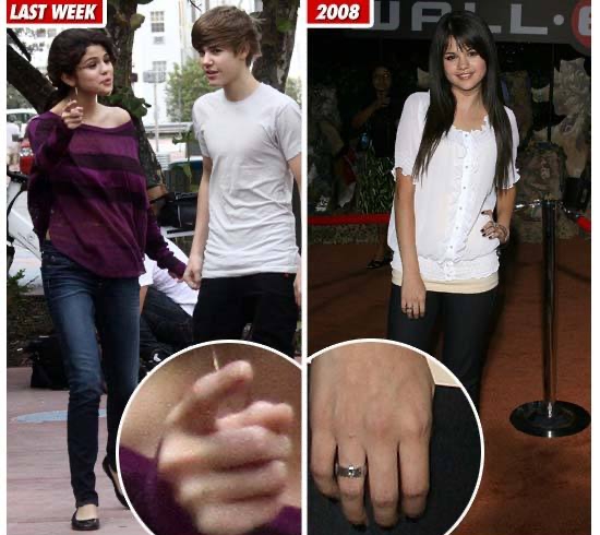 Selena Gomez purity ring
