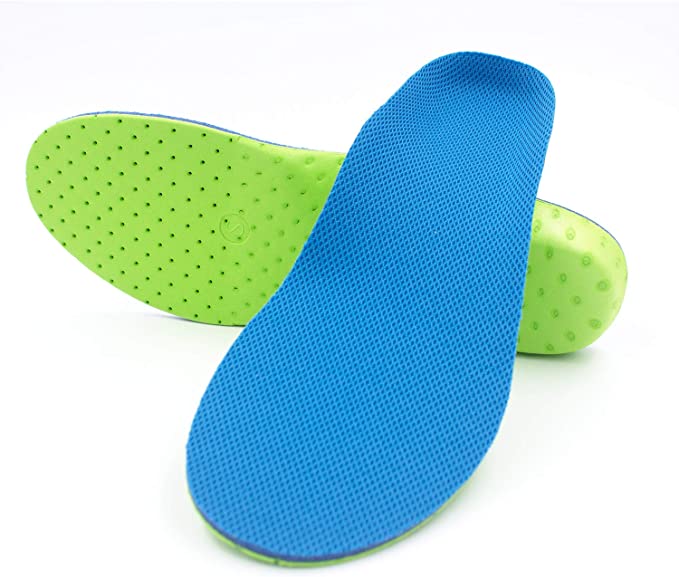 Sunoer Arch Support Shoe Insoles for Men & Women, Orthotic Inserts High-Arch Shock Absorption Insoles Cushioning for Plantar Fasciitis, Foot Pain, Running Sport (Men 5-6.5 / Women 7-8.5)
