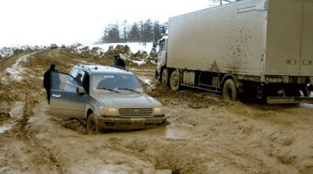 Siberian Road to Yakutsk (Rusia)