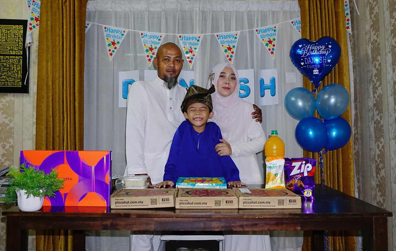 birthday Muhammad Danish Shafiq 2020 7 years PKP