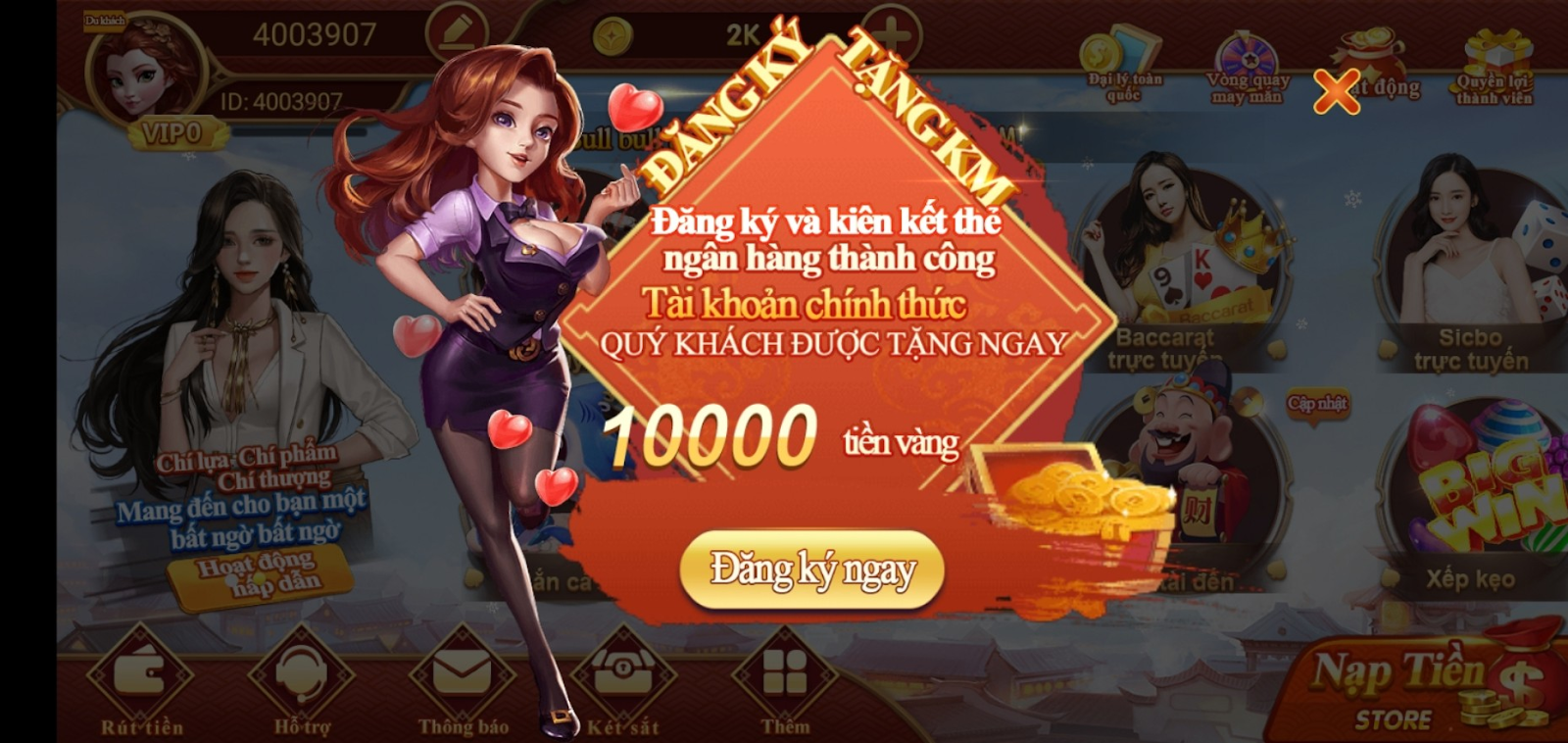 Thiên đường game đổi thưởng cf68.live