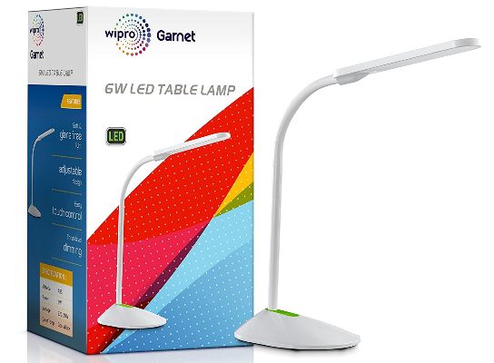 Wipro Garnet LED table lamp