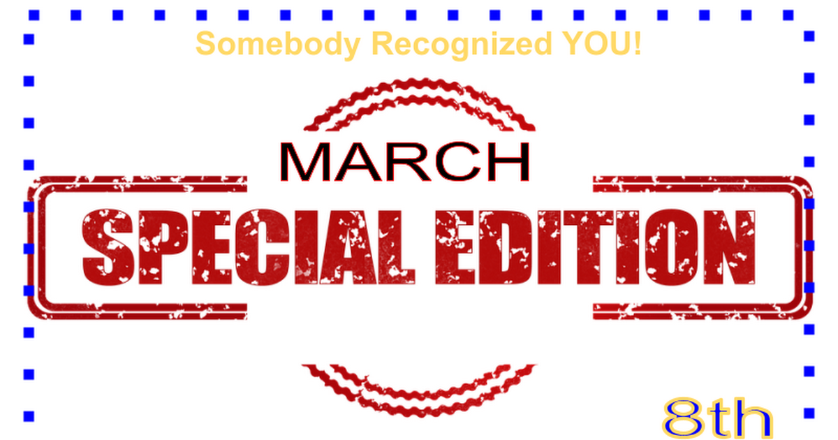 March Special Edition 8th grade