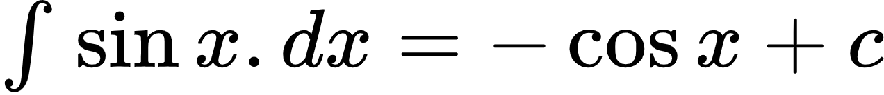 {"code":"$\\int_{}^{}\\sin x.dx=-\\cos x+c$","type":"$","id":"3-1-2-1-0","font":{"size":12,"color":"#000000","family":"Arial"},"ts":1600075609899,"cs":"vBc4LSUjSrsldO3h3BGNCw==","size":{"width":212,"height":22}}