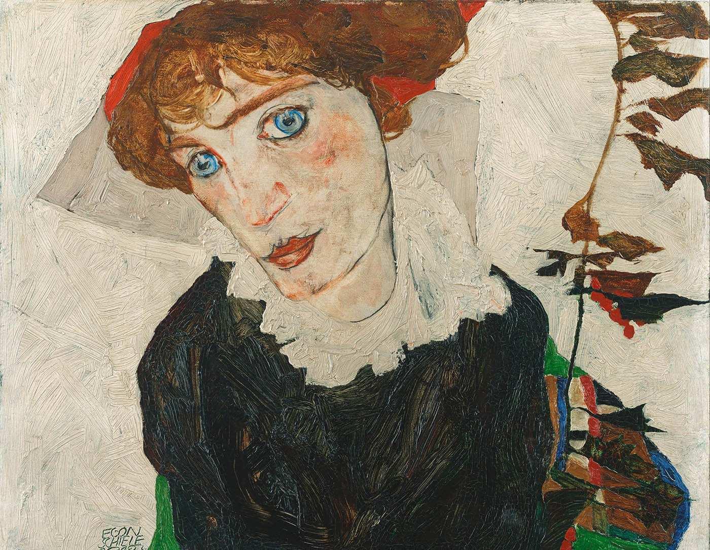 austrian painter schiele bildnis wally neuzil portrait