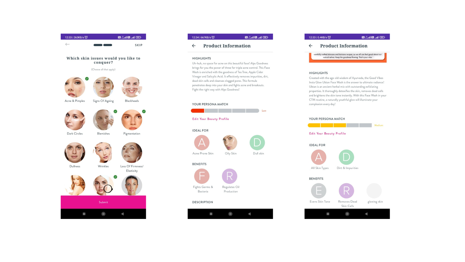 Purplle personalization - App Retention Strategies for Retail and D2C