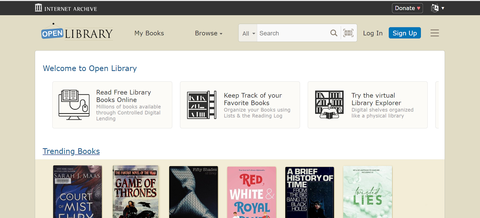 Open library: 18-Best-sites-you-can-download-e-books-or-pdfs-for-FREE