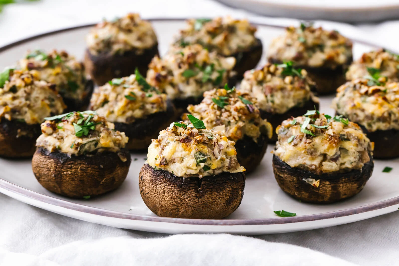 Stuffed mushrooms