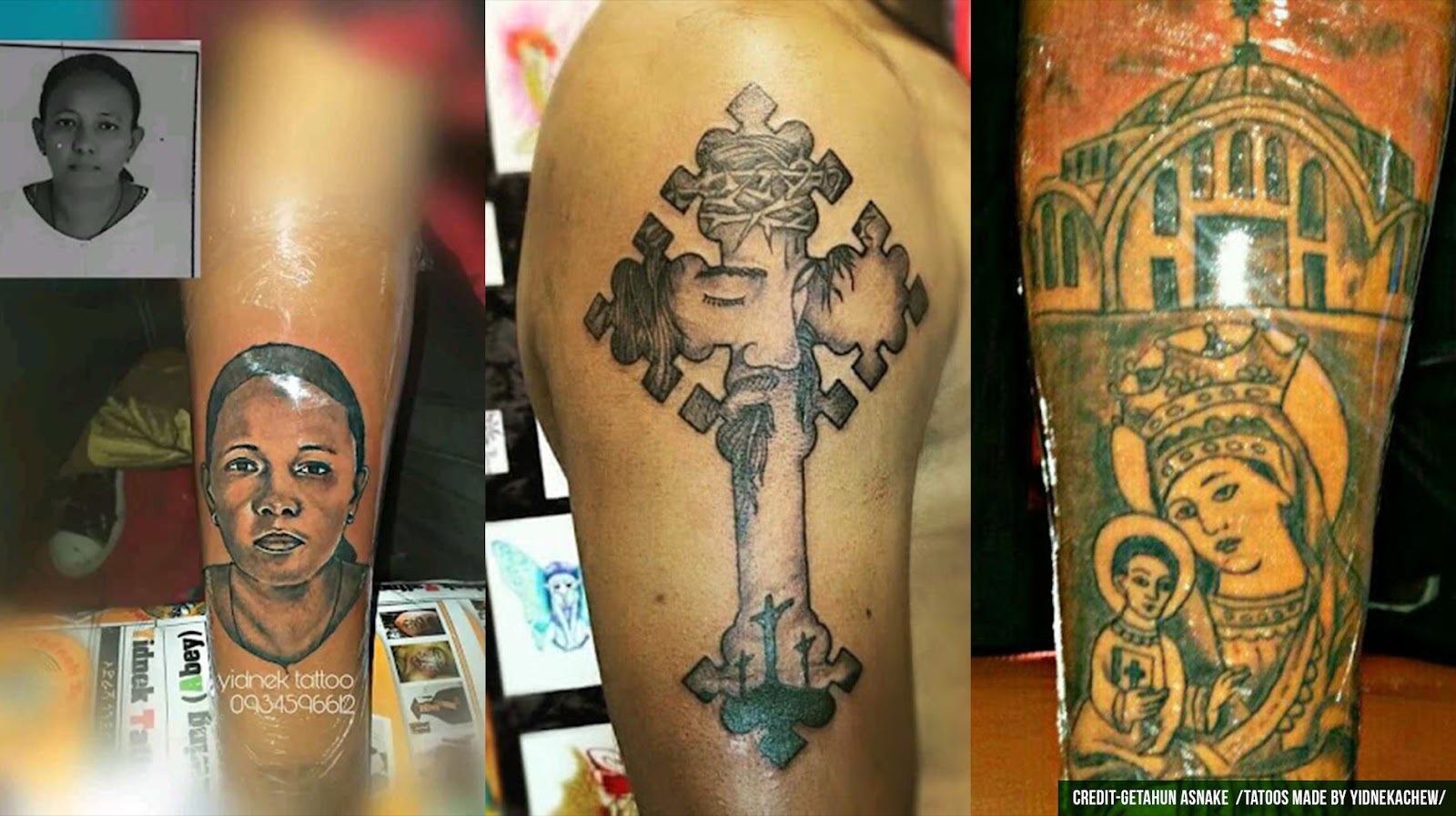 ethiopian orthodox cross tattoo