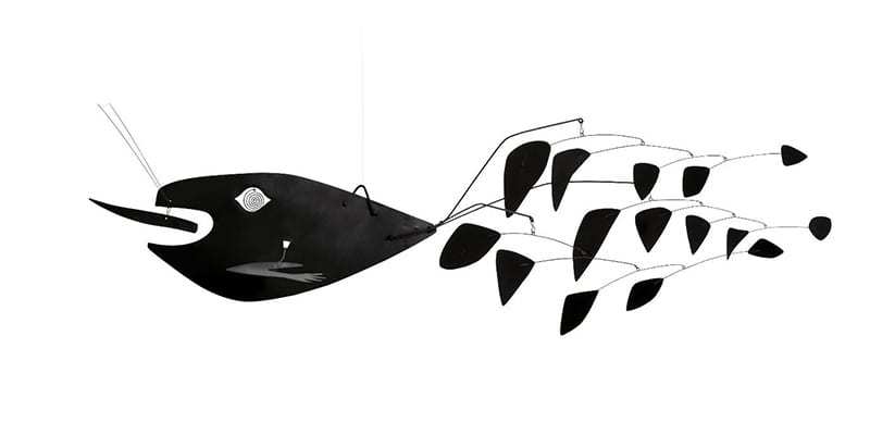Alexander Calder, Poisson Volant (Flying Fish), 1957, sold at Christie’s in New York for a staggering $25,925,000 in 2014.