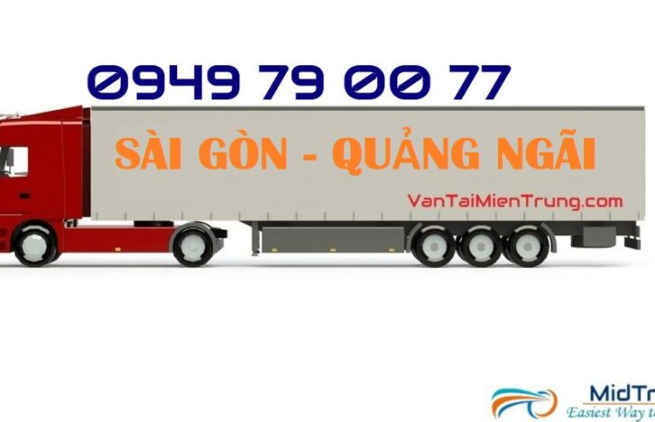 Vận chuyển hàng đi quảng ngãi tại Vận Tải Miền Trung