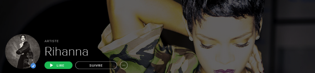 Rihanna on Spotify