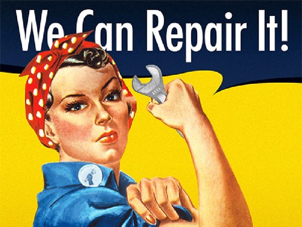 Rosie the Riveter for repair