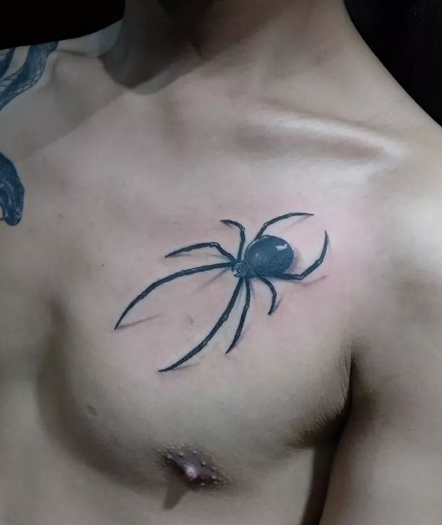 Bold Spider Tattoo