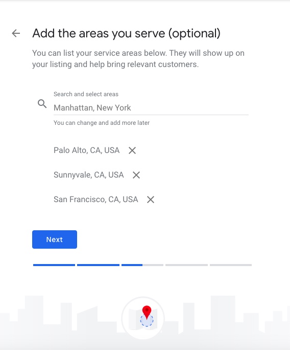 Select Location