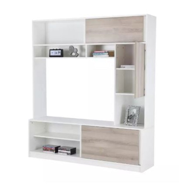 ชั้นวางทีวี จาก Index Living Mall รุ่น Matrix TV Cabinet+Hutch Wall Shelf