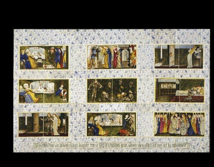 Tile Panel | Faulkner, Lucy | Burne-Jones, Edward Coley (Sir ...