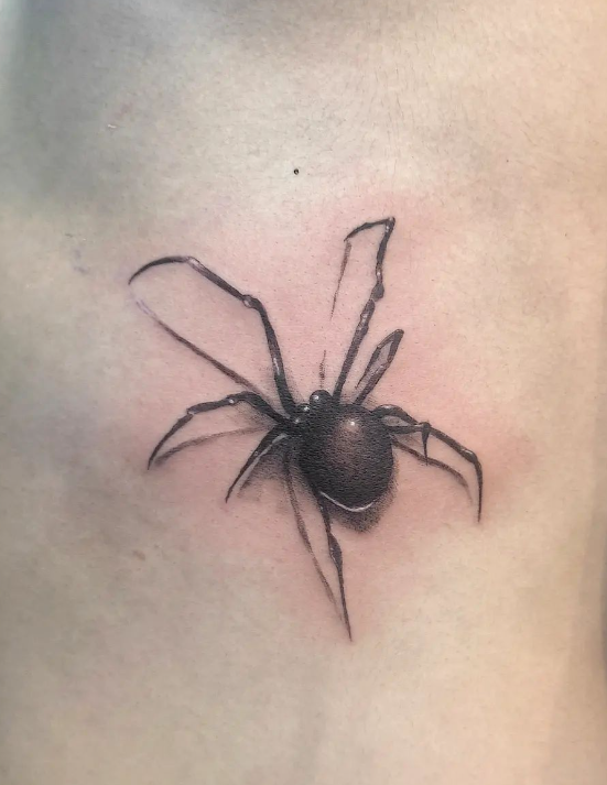 Shaky Spider Tattoo