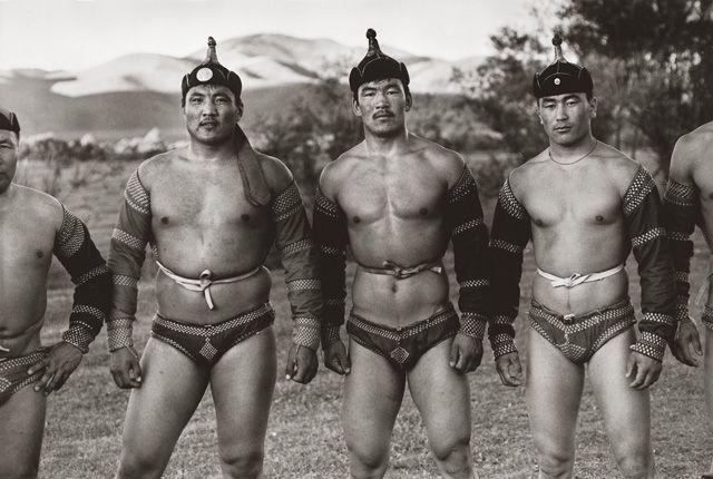 Mongolian wrestlers. According to legend, a wrestler effortlessly defeated  all the fellow combatants until she ripped op… | Mongolia, Mongolian,  People of the world