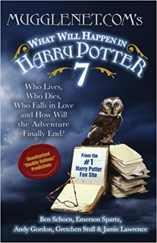 The cover of "MuggleNet.com’s What Will Happen in Harry Potter 7”, which features an owl on a stack of papers.