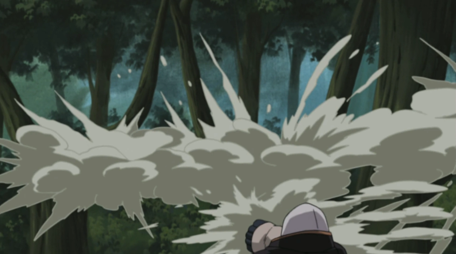 Smoke bombs are a common weapon used in Naruto to get away or to ambush enemies. 