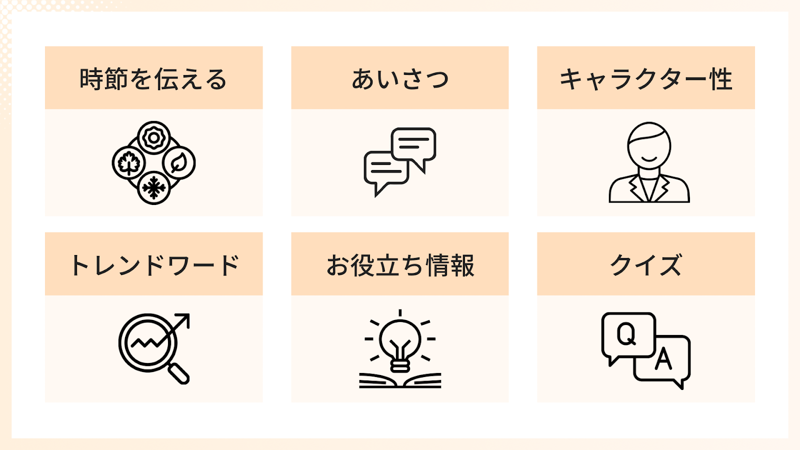6種類の共感を生むライティング