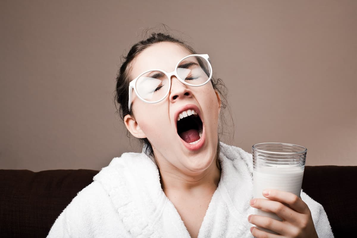 La leche me da sueño