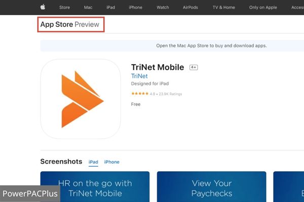 hrpassport trinet app on app store