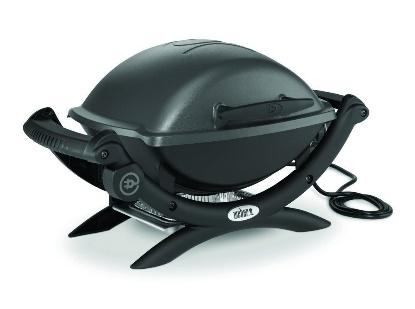 Weber Q 1400 Electric Grill (Dark Grey), 1 Piece, 53 cm x 69 ...