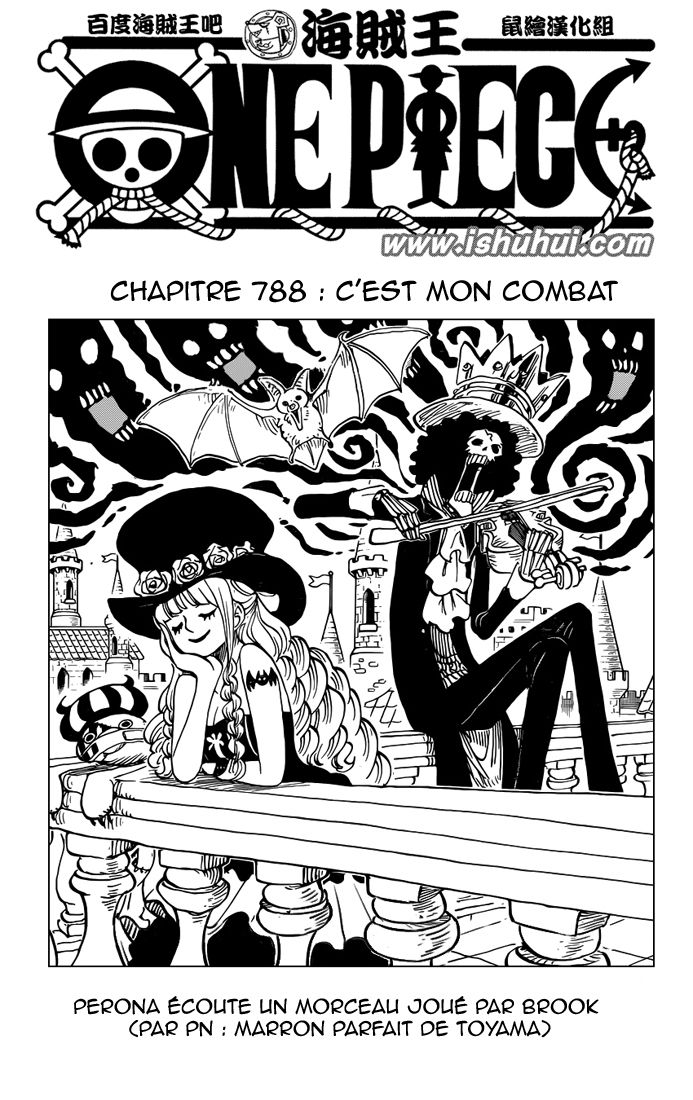 One Piece: Chapter 788 - Page 1