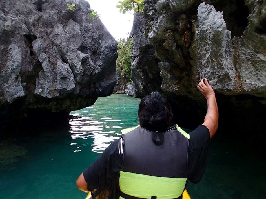 Small Lagoon exit, Miniloc Island, Palawan, Philippines.