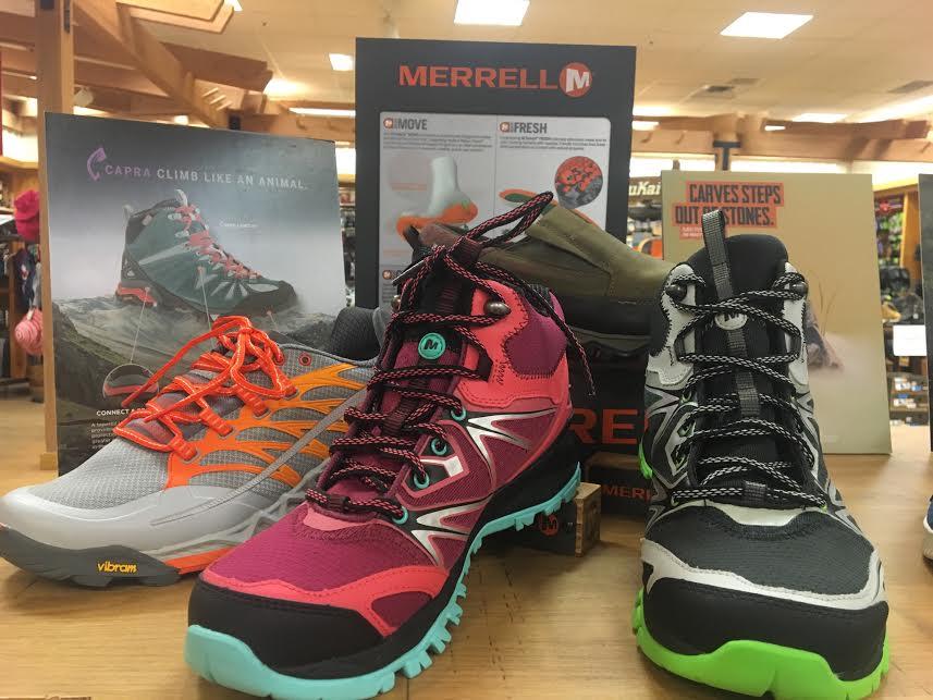 retail stores that sell merrell shoes