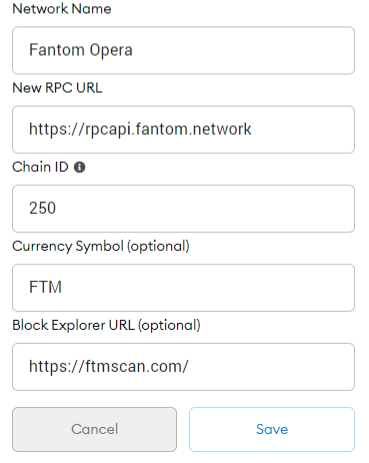 Fantom RPC