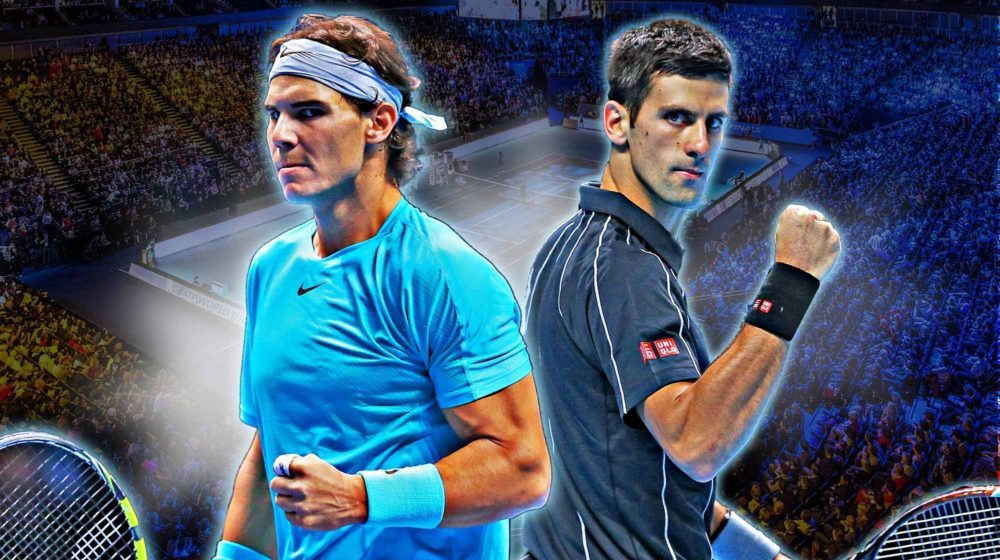 Rafael Nadal vs Novak Djokovic on Hard Courts