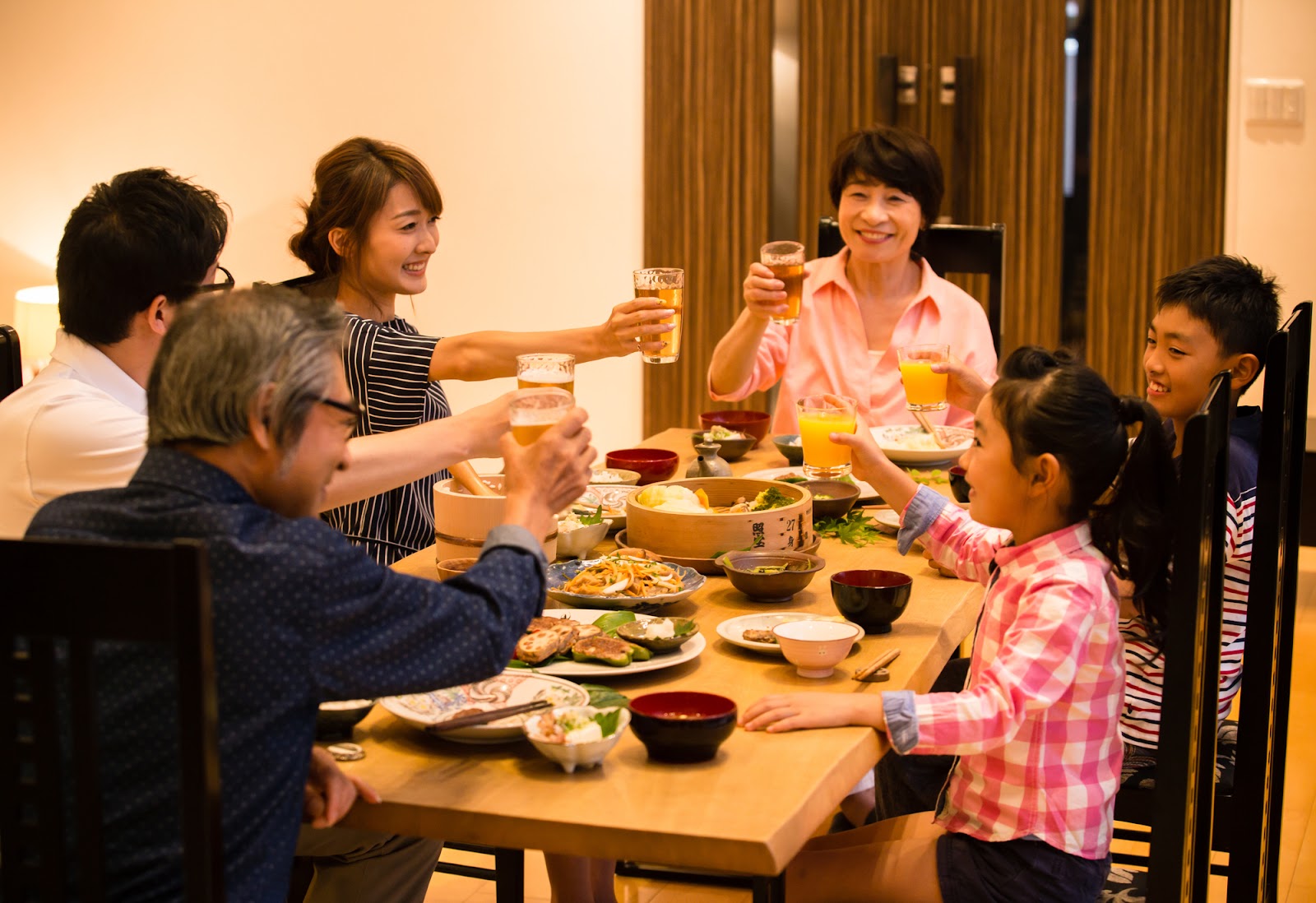 家族の思い出に「一緒に食事すること」