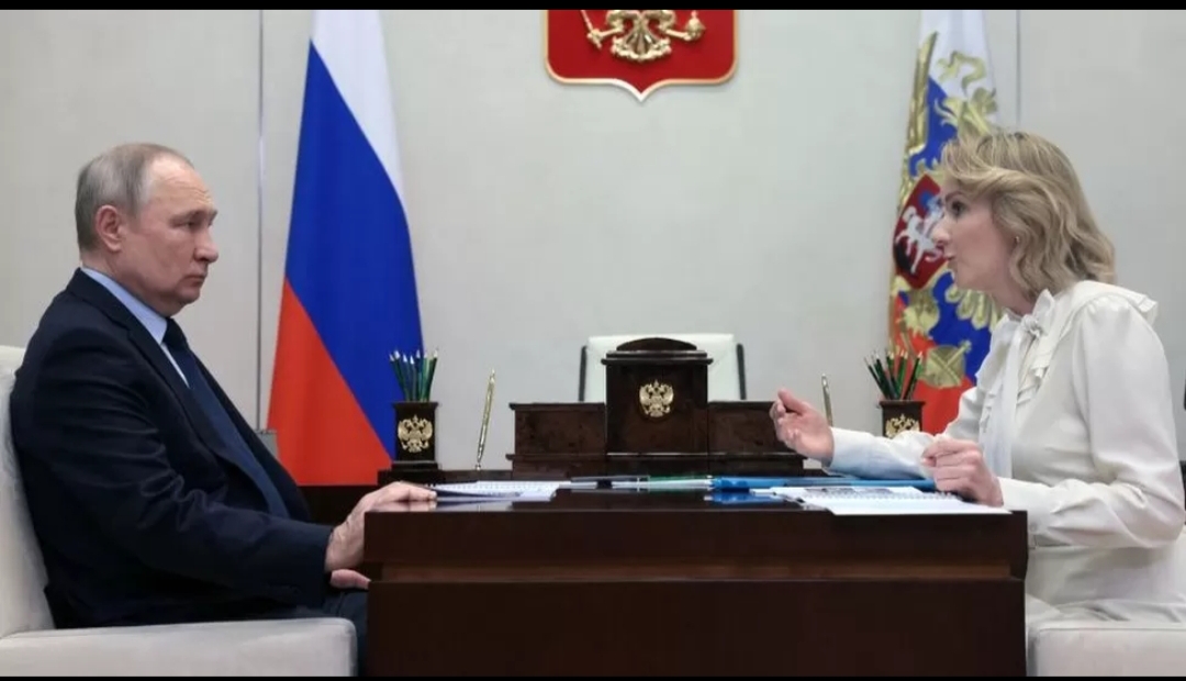 Putin
Meeting with Commissioner for Children's Rights Maria Lvova-Belova
