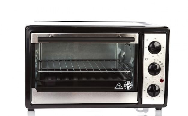Small oven on white background