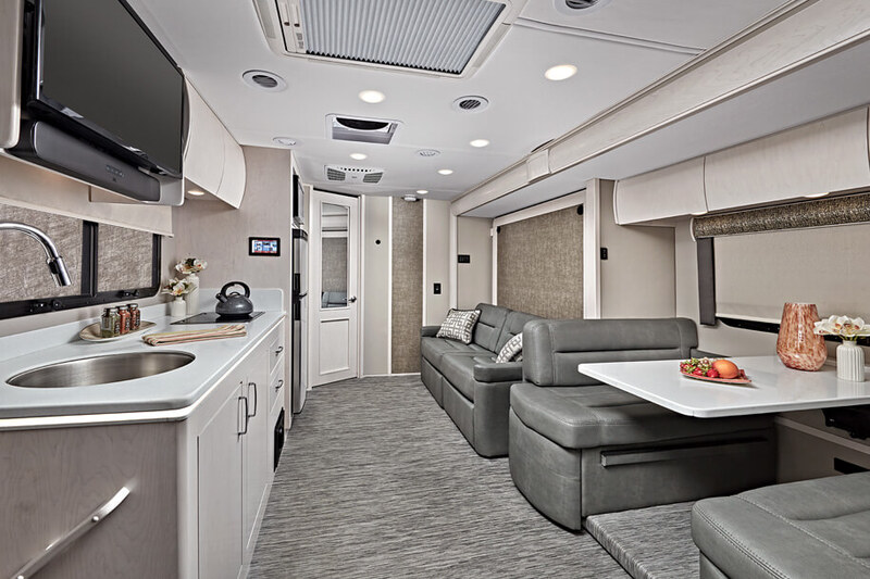 Class C RVs Under 25 Feet with Murphy Beds Renegade Vienna 25RMC Interior