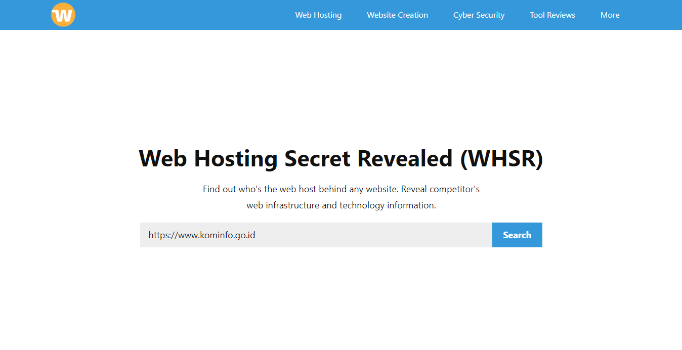 cek ip domain