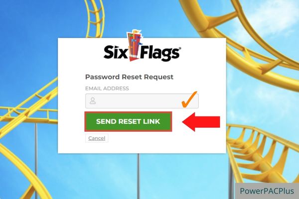 recover six flag password