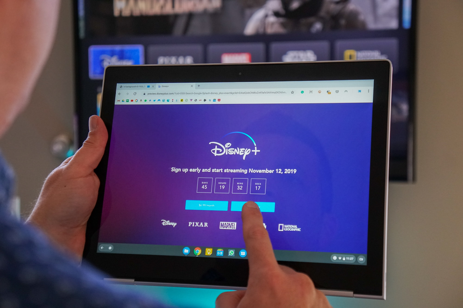 Use a Different Browser when unable to connect to disney+