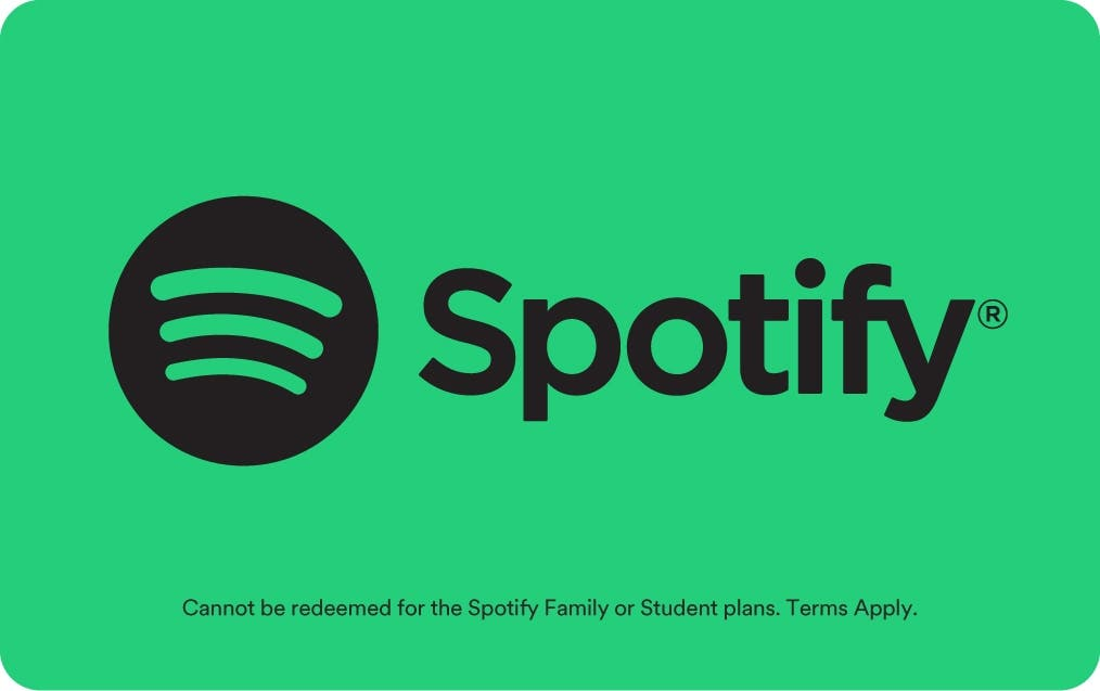 Spotify Gift Card