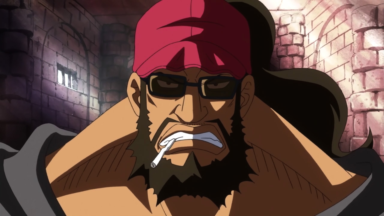 Maynard in One Piece. Still from the anime