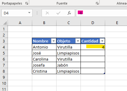 Como usar Excel viendo las celdas y formatos 