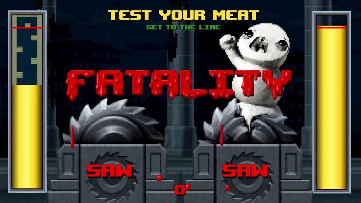 Super Meat Boy Forever Fatality